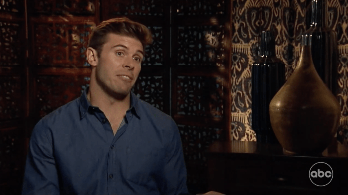 Zach shallcross reveals what makes him cringe while watching the bachelor plus how he avoids dropping spoilers