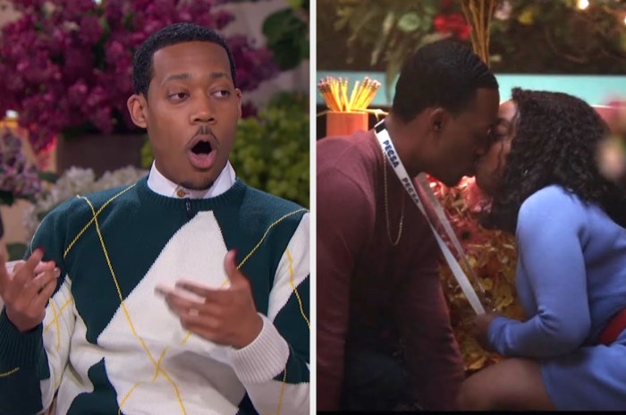Forget the office comparisons abbott elementary star says he doesnt want gregory and janines romance to be typical tv
