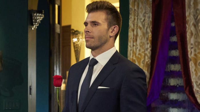 The bachelor zach shallcross opens up about that awkward night 1 elimination and giving the first impression rose
