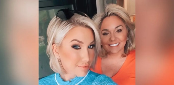 Days before julie chrisleys prison sentence begins savannah chrisley sends a candid birthday letter to her mother