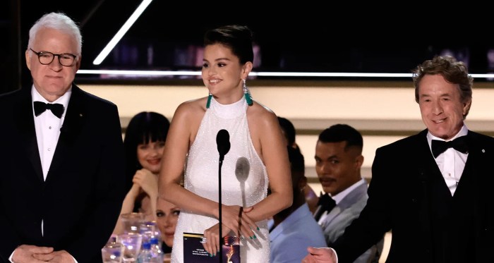 Only murders in the buildings steve martin shared a potentially spoilery pic with selena gomez that oozes father of the bride vibes