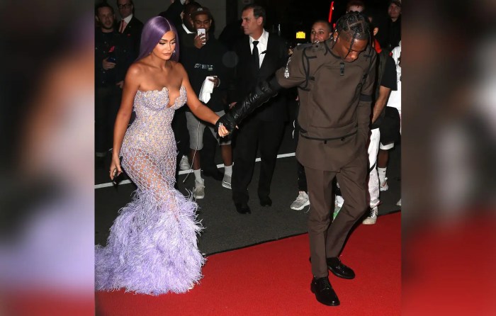 Kylie jenner and travis scott reworked the astroworld entrance for stormis big 5th birthday