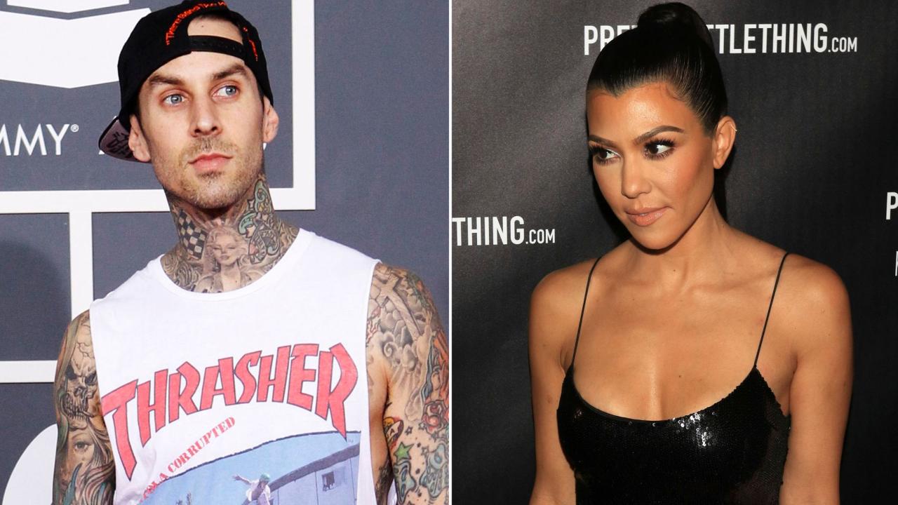 No travis barker and kourtney kardashian arent splitting up why the drummer keeps being seen without his wedding ring