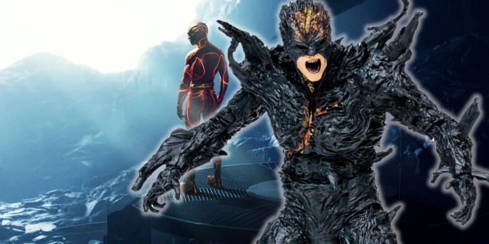 Flash movie merch seemingly revealed the movies villain and wow