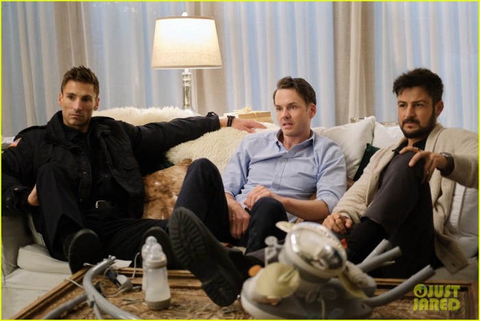 Hallmark star andrew walker praises network for telling real stories talks three wise men and a baby reunion