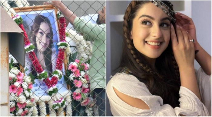 Lawyer for co star arrested following tunisha sharmas death claims actress mother tried to strangle her