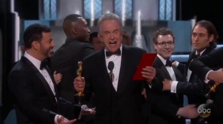The baftas just pulled a la la land esque whoops and announced the wrong winner