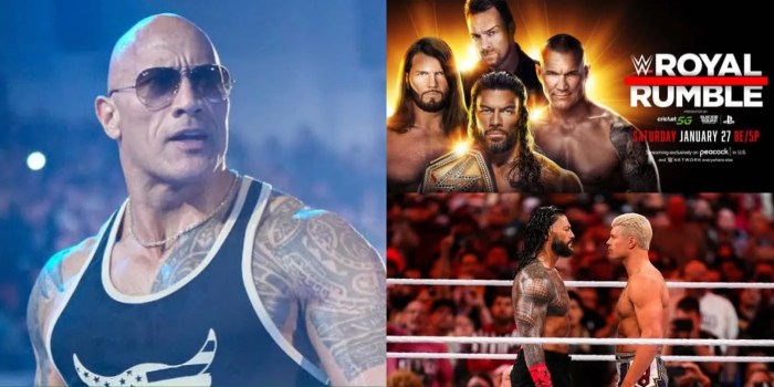After the rock said no to the royal rumble he took to instagram to explain exactly what he was up to