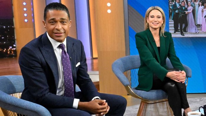 Gma wasted no time whatsoever completely washing its hands of tj holmes and amy robach