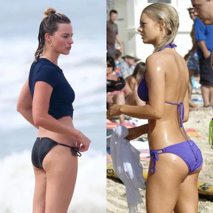 Margot robbie and samara weaving were red carpet doppelgangers and the internet is seeing double
