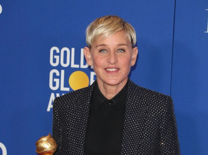 See portia de rossi surprise ellen degeneres with a sweet vow renewal and kris jenner during di rossis own birthday party