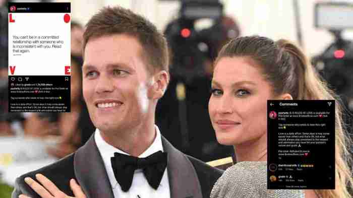 Gisele bundchen responds to rumors she left tom brady to focus on her modeling career