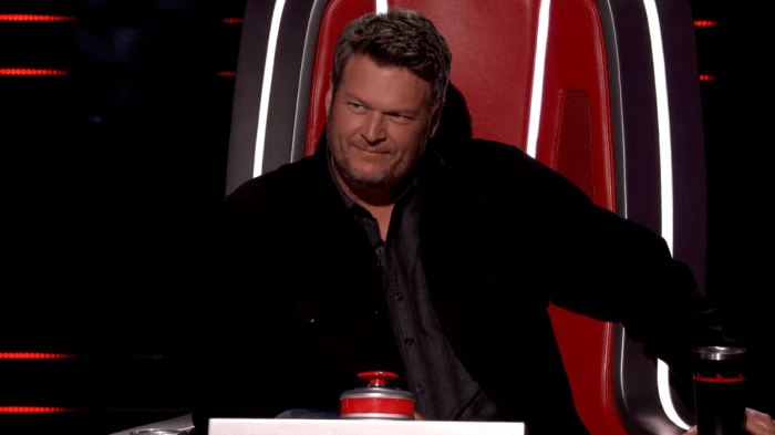 Blake shelton made history with his last chair turn on the voice and it shook him up